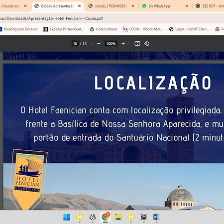 Hotel Faenician Aparecida  Dış mekan fotoğraf