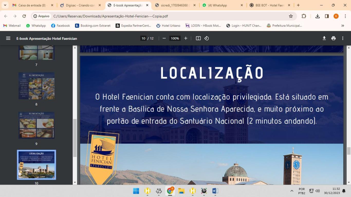 Hotel Faenician Aparecida  Dış mekan fotoğraf